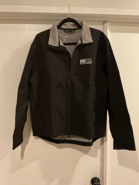 Port Authority Other - Port Authority Black Jacket with Gray Contrast Collar WM